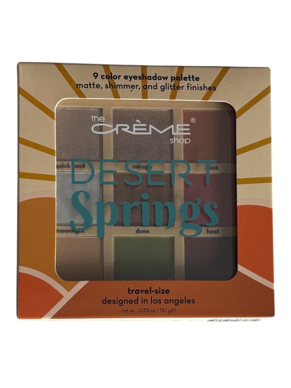 The Crème Shop Desert Springs Eyeshadow Palette